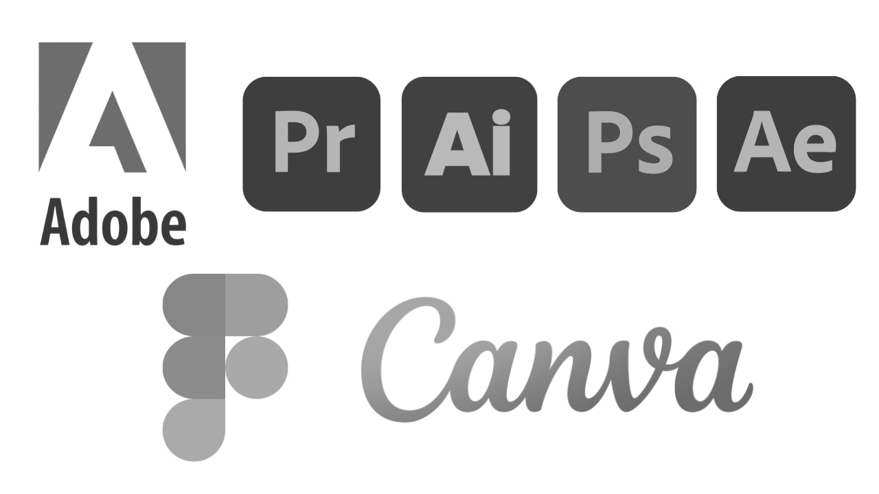 Image with logos of creative tools used